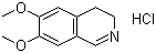 6,7-Dimethoxy-3,4-dihydroisoquinoline hydrochloride molecular structure (CAS 20232-39-7)