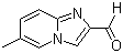 structure of CAS# 202348-55-8, 6-Methylimidazo[1,2-a]pyridine-2-carbaldehyde