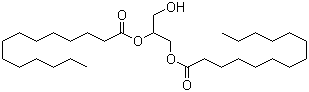 structure of CAS# 20255-94-1, Glycerol 1,2-ditetradecanoate