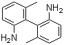 2,2'-二氨基-6,6'-二甲基-1,1'-联苯分子结构 (CAS 20261-65-8)