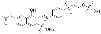 Reactive Orange 16 molecular structure (CAS 20262-58-2)