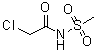 structure of CAS# 202658-88-6, 2-Chloro-N-(methylsulfonyl)acetamide