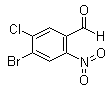 structure of CAS# 202808-23-9, 4-溴-5-氯-2-硝基苯甲醛