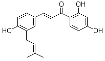 甘草查耳酮 A分子结构 (CAS 202815-28-9)