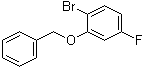 2-Benzyloxy-1-bromo-4-fluorobenzene molecular structure (CAS 202857-88-3)