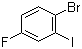 structure of CAS# 202865-72-3, 1-Bromo-4-fluoro-2-iodobenzene