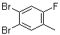 structure of CAS# 202982-77-2, 4,5-二溴-2-氟甲苯