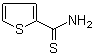 structure of CAS# 20300-02-1, 2-Thienylthiocarboxamide