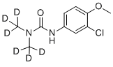 structure of CAS# 2030182-41-1, 3-(3-氯-4-甲氧基苯基)-1,1-双[(2H3)甲基]脲