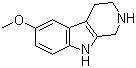 structure of CAS# 20315-68-8, 6-Methoxy-1,2,3,4-tetrahydro-9H-pyrido[3,4-b]indole