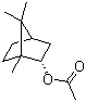(+)-Borneol acetate molecular structure (CAS 20347-65-3)