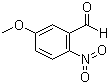 structure of CAS# 20357-24-8, 5-Methoxy-2-nitrobenzaldehyde