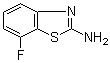 structure of CAS# 20358-08-1, 2-Amino-7-fluoro-1,3-benzothiazole
