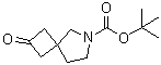 structure of CAS# 203661-71-6, 2-氧代-6-氮杂螺[3.4]辛烷-6-羧酸叔丁酯