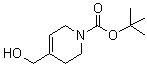 structure of CAS# 203663-26-7, 4-羟甲基-3,6-二氢-2H-吡啶-1-羧酸叔丁酯