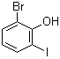 structure of CAS# 2040-86-0, 2-溴-6-碘苯酚