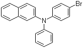 N-(4-Bromophenyl)-N-phenyl-2-naphthalenamine molecular structure (CAS 204065-88-3)