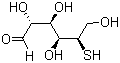 structure of CAS# 20408-97-3, 5-Thio-D-glucose