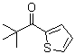 2-(2,2-二甲基丙酰基)噻吩分子结构 (CAS 20409-48-7)