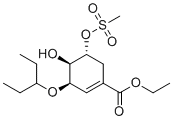 Oseltamivir Impurity 34 molecular structure (CAS 204254-92-2)