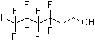 1H,1H,2H,2H-全氟己-1-醇分子结构 (CAS 2043-47-2)