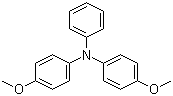 4,4'-Dimethoxytriphenylamine molecular structure (CAS 20440-94-2)
