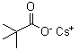structure of CAS# 20442-70-0, Cesium pivalate