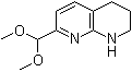 structure of CAS# 204452-91-5, 7-(二甲氧基甲基)-1,2,3,4-四氢-1,8-萘啶