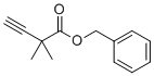 structure of CAS# 204588-77-2, Benzyl 2,2-dimethylbut-3-ynoate