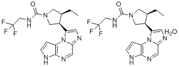 structure of CAS# 2050057-56-0, Upadacitinib hemihydrate