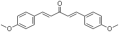1,5-Bis(4-methoxyphenyl)-1,4-pentadien-3-one molecular structure (CAS 2051-07-2)