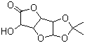 structure of CAS# 20513-98-8, D-葡糖醛酸-gamma-内酯丙酮