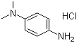 structure of CAS# 2052-46-2, N,N-Dimethyl-1,4-benzenediamine hydrochloride