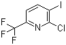 structure of CAS# 205240-59-1, 2-Chloro-3-iodo-6-trifluoromethylpyridine