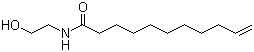 N-(2-羟基乙基)-十一碳-10-烯酰胺分子结构 (CAS 20545-92-0)