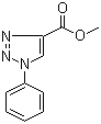 1-苯基-1H-[1,2,3]三唑-4-甲酸甲酯分子结构 (CAS 2055-52-9)