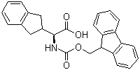 structure of CAS# 205526-39-2, Fmoc-L-2-indanyglycine