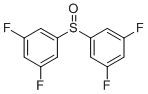 structure of CAS# 2055858-27-8, Bis(3,5-difluorophenyl)sulfoxide
