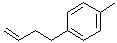 structure of CAS# 20574-99-6, 1-(3-Buten-1-yl)-4-methylbenzene