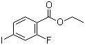 structure of CAS# 205750-82-9, Ethyl 2-fluoro-4-iodobenzoate