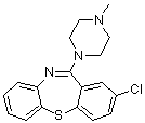 氯噻平分子结构 (CAS 2058-52-8)