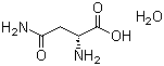 D-(-)-Asparagine monohydrate molecular structure (CAS 2058-58-4)