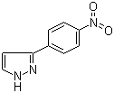 structure of CAS# 20583-31-7, 3-(4-硝基苯基)-1H-吡唑