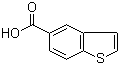 structure of CAS# 2060-64-2, Benzo[b]thiophene-5-carboxylic acid