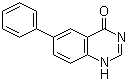 structure of CAS# 206190-28-5, 6-Phenyl-4(1H)-quinazolinone