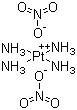 四氨合硝酸铂分子结构 (CAS 20634-12-2)