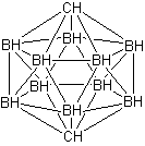 structure of CAS# 20644-12-6, 1,12-Dicarba-closo-dodecaborane(12)