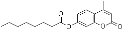 4-Methylumbelliferyl caprylate molecular structure (CAS 20671-66-3)