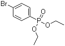 CAS # 20677-12-7, Diethyl (4-bromophenyl)phosphonate, Diethyl (p-bromophenyl)phosphonate, Diethyl 4-bromobenzenephosphonate, Diethyl p-bromobenzenephosphonate, P-(4-Bromophenyl)phosphonic acid diethyl ester