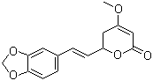 CAS 登录号：20697-20-5, 麻醉椒苦素, 麻醉椒苫素, 5,6-二氢-4-甲氧基-6-(3,4-(亚甲基二氧基)苯乙烯基)-2H-吡喃-2-酮